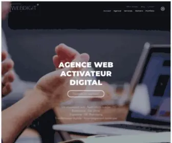 Webdigit.be(Agence web) Screenshot
