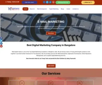 Webdigitalmantra.in(Digital Marketing Services) Screenshot