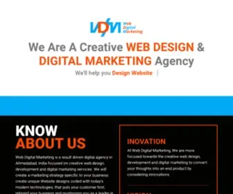 Webdigitalmarketing.com(Best Digital Marketing Company in Ahmedabad) Screenshot