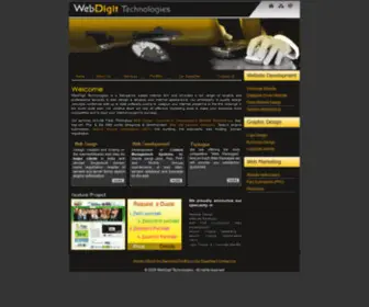 Webdigittechnologies.com(Web Design and Web Development) Screenshot