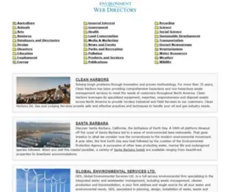Webdirectory.com(Environment Web Directory) Screenshot