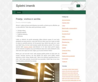 Webdirectory.si(Webdirectory) Screenshot
