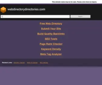 Webdirectorydirectories.com(Web Directory Directories) Screenshot