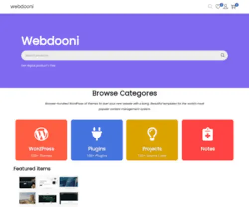 Webdooni.com(Webdooni) Screenshot