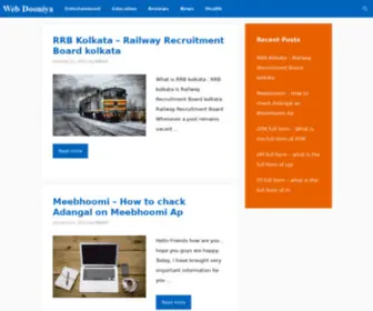Webdooniya.com(Webdooniya) Screenshot