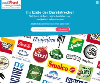 Webdrink.de(Getränkelieferservice) Screenshot