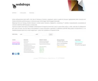 Webdrops.net(Webdrops Hosting services) Screenshot