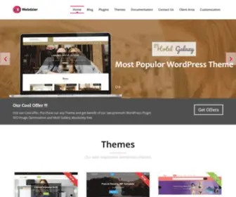 Webdzier.com(Top most WordPress themes of) Screenshot