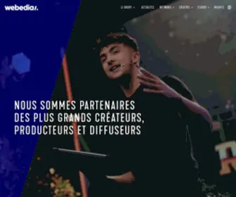 Webedia.fr(Engaging Audiences with Passion) Screenshot