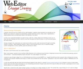 Webeditor.com(Buffalo, NY Website Design) Screenshot