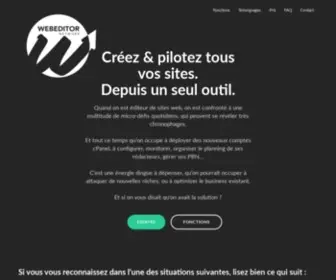 Webeditor.network(L'édition) Screenshot
