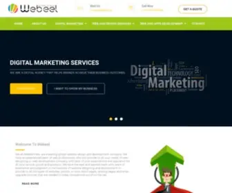 Webeel.in(Website designers and developers in chennai) Screenshot