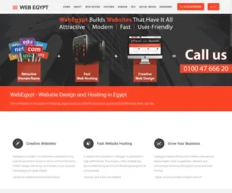 Webegypt.net(Web Design) Screenshot