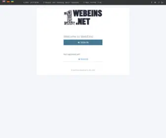 Webeins.net Screenshot