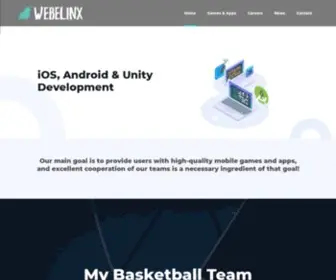 Webelinx.com(High-quality mobile games and apps) Screenshot