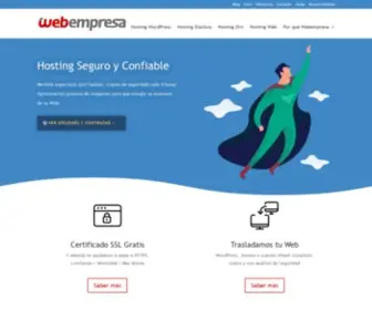 Webempresa.eu(Hosting en España especializado en WordPress) Screenshot