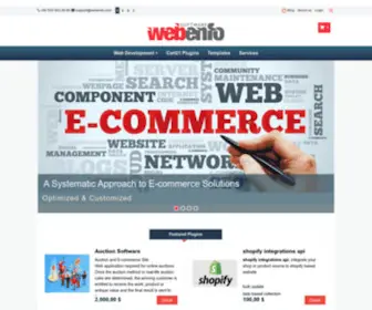 Webenfo.com(Webenfo software) Screenshot