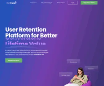 Webengage.com(Full-Stack Customer Engagement and Retention Platform) Screenshot