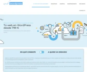 Webenwordpress.com(TÚ PROYECTO EN INTERNET) Screenshot
