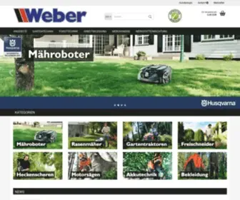 Weber-Gartentechnik.de(Weber Gartentechnik) Screenshot