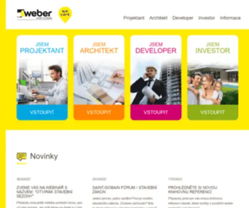 Weber-Panel.cz(Weber) Screenshot