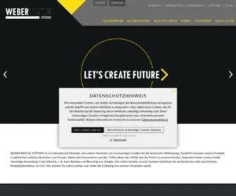Weber-Rescue.com(Rettungsgeräte &) Screenshot