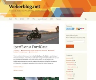Weberblog.net(IT-Security, Networks, IPv6, VPN, DNSSEC, NTP) Screenshot