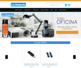 Weberia.com.mx(MercadoShops) Screenshot