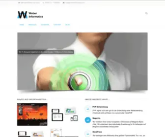 Weberinformatics.com(Softwareentwickler aus dem Ausland (Georgien)) Screenshot