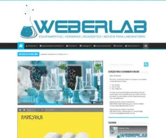 Weberlab.com.br(Equipamentos) Screenshot