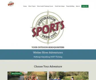 Weberriveradventures.com(Weber River Adventures) Screenshot