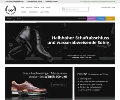 Weberschuh.de(Schuhe) Screenshot