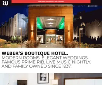 Webersinn.com(Weber's Boutique Hotel) Screenshot