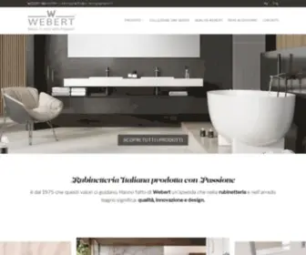 Webert.it(Rubinetteria prodotta in Italia con Passione) Screenshot