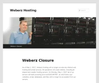 Weberz.com(Linux Web Hosting) Screenshot