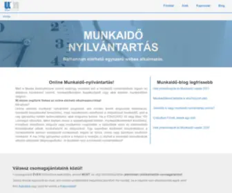 Webes-Munkaido.hu(Munkaidő) Screenshot