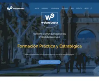 Webescuela.com(Cursos Online de Marketing Digital) Screenshot
