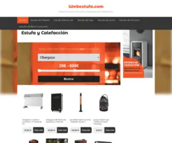 Webestufa.com(Estufa y Calefacción) Screenshot