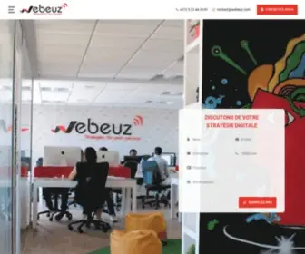 Webeuz.com(Agence digitale à Casablanca) Screenshot