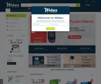 Webexcomputer.com(Online Shopping) Screenshot