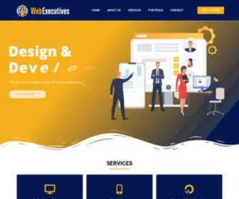 Webexecutives.pk(Website development) Screenshot