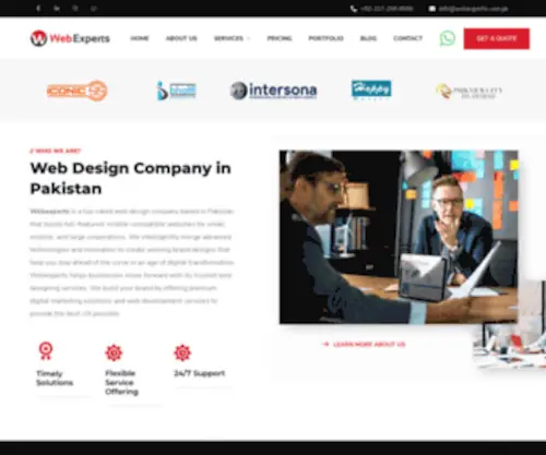 Webexperts.com.pk(Webexperts) Screenshot