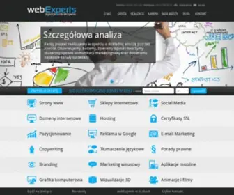 Webexperts.pl(Cyber_Folks Lepsza szybkość stron i wsparcie bez porównania) Screenshot