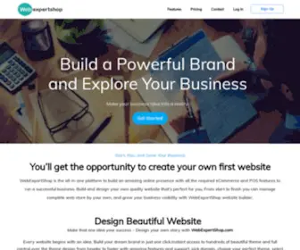 Webexpertshop.com(Free Website Builder) Screenshot