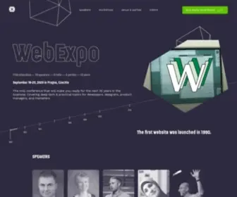 Webexpo.net(WebExpo 2021 Conference) Screenshot