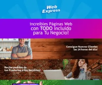 Webexpress.mx(Web Express) Screenshot