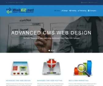 Webez.net(Advanced Web Design & Web Hosting) Screenshot