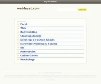 Webfacet.com(Get full access to this domain. Easy) Screenshot