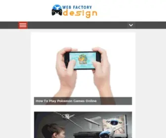 Webfactorydesign.com(Web Factory) Screenshot