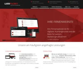 Webfaden.de(Web Agentur Internet Marketing TYPO3) Screenshot